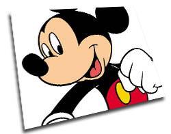 Mantel individual Mickey Mouse